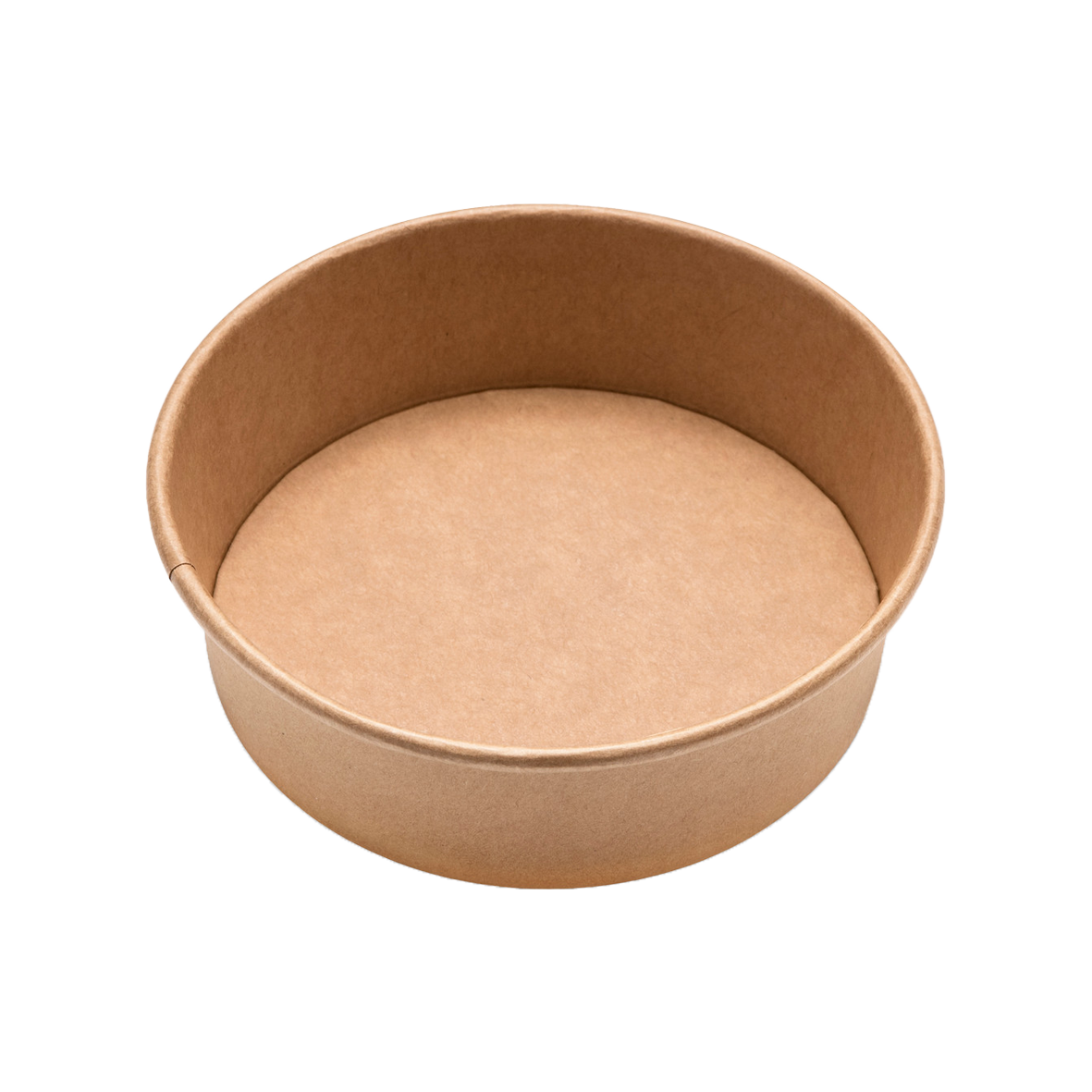 Small Brown Kraft Salad Bowl