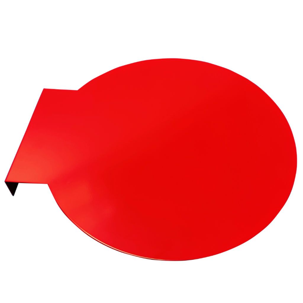 pro_panel_red_circle_55cm Red Pro Panel Round 550mm - Image 1